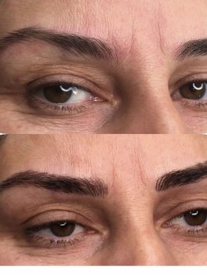 خدمات تخصصی فیبروز و هاشور ابرو در قزوین با طراحی طبیعی